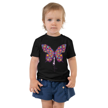 Butterfly Toddler Short Sleeve Tee