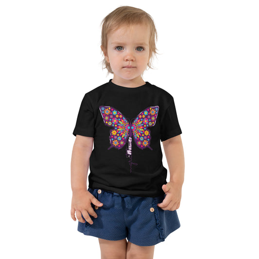 Butterfly Toddler Short Sleeve Tee