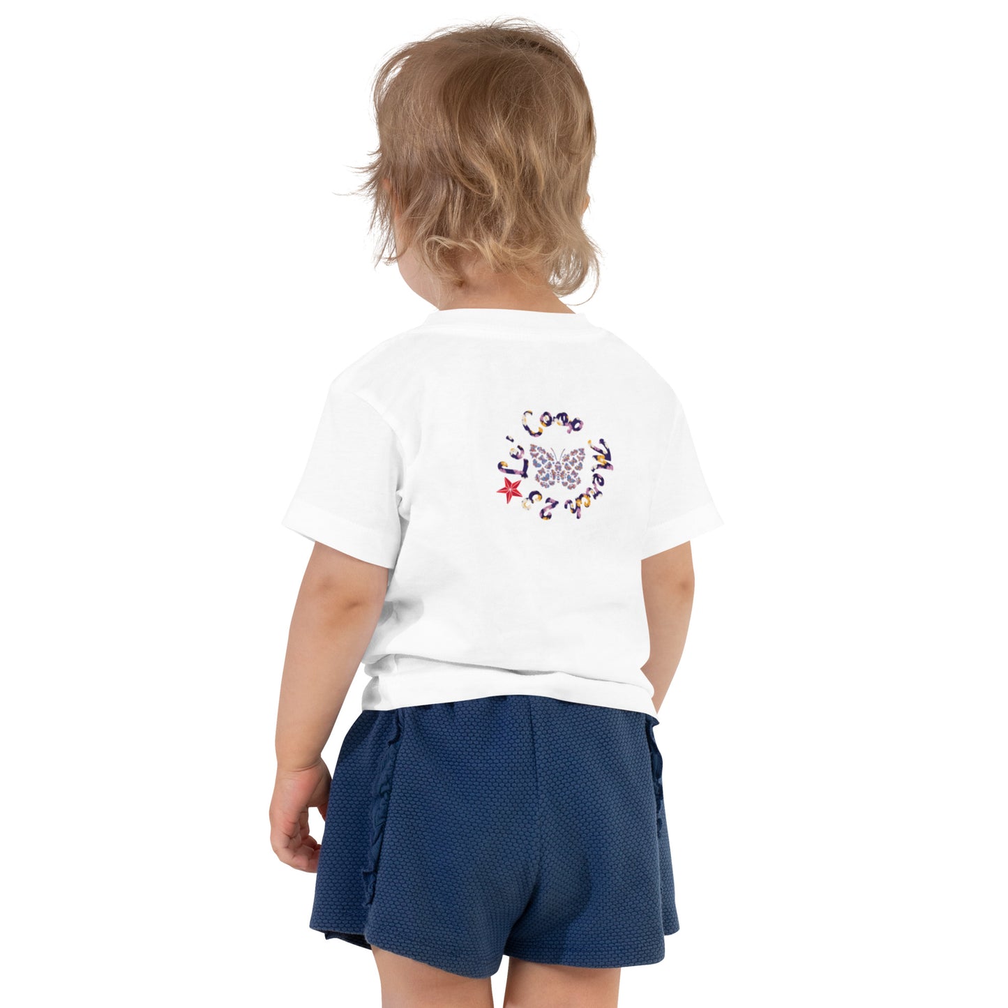 Butterfly Toddler Short Sleeve Tee