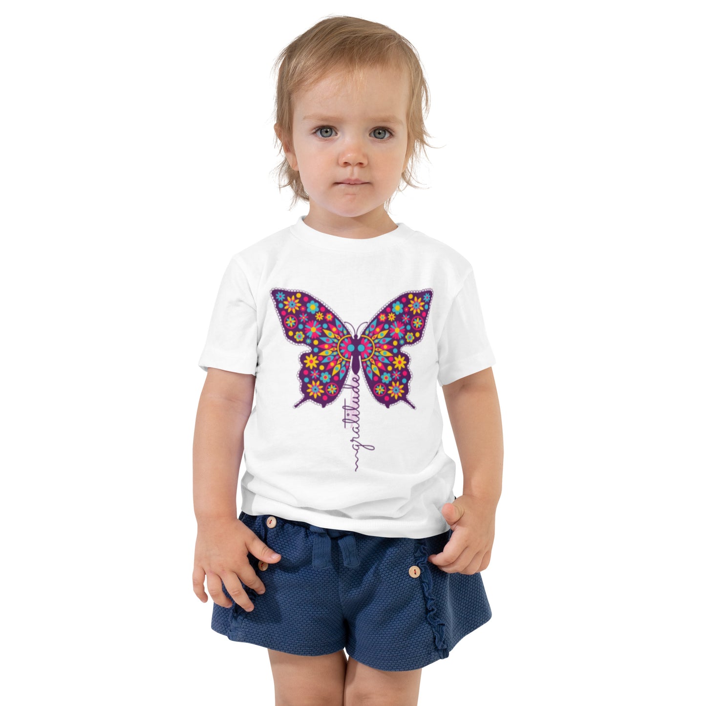 Butterfly Toddler Short Sleeve Tee