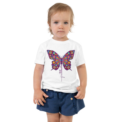 Butterfly Toddler Short Sleeve Tee