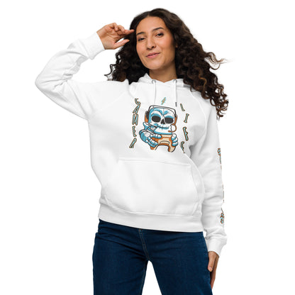 Gamer For Life Unisex eco raglan hoodie