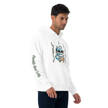 Gamer For Life Unisex eco raglan hoodie