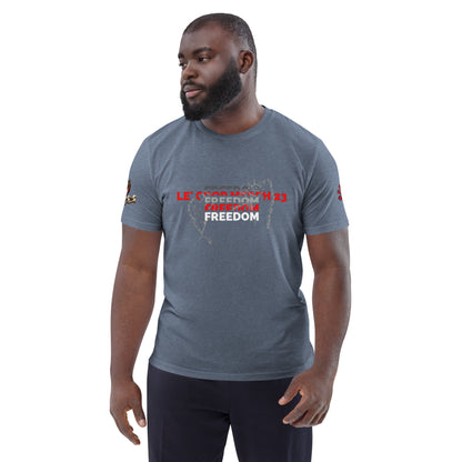 Le' Coop Merch 23 Freedom Unisex organic cotton t-shirt