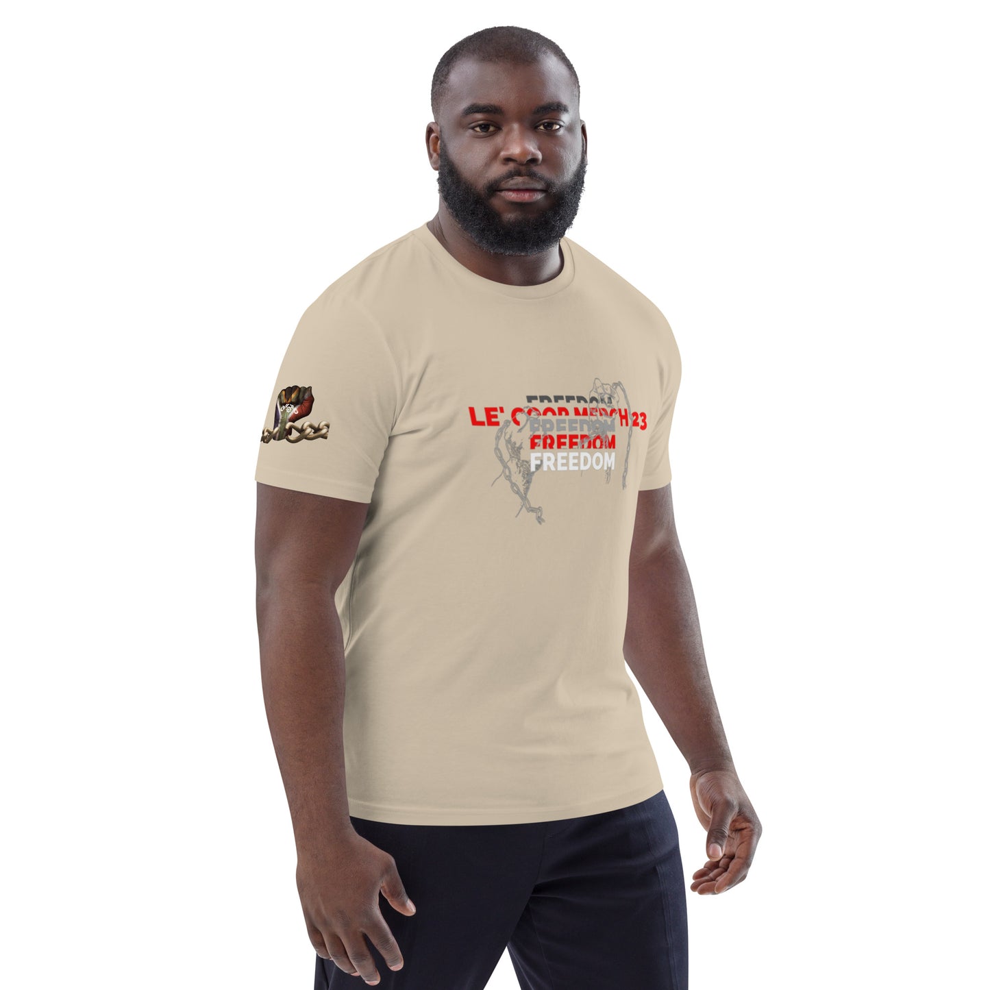 Le' Coop Merch 23 Freedom Unisex organic cotton t-shirt