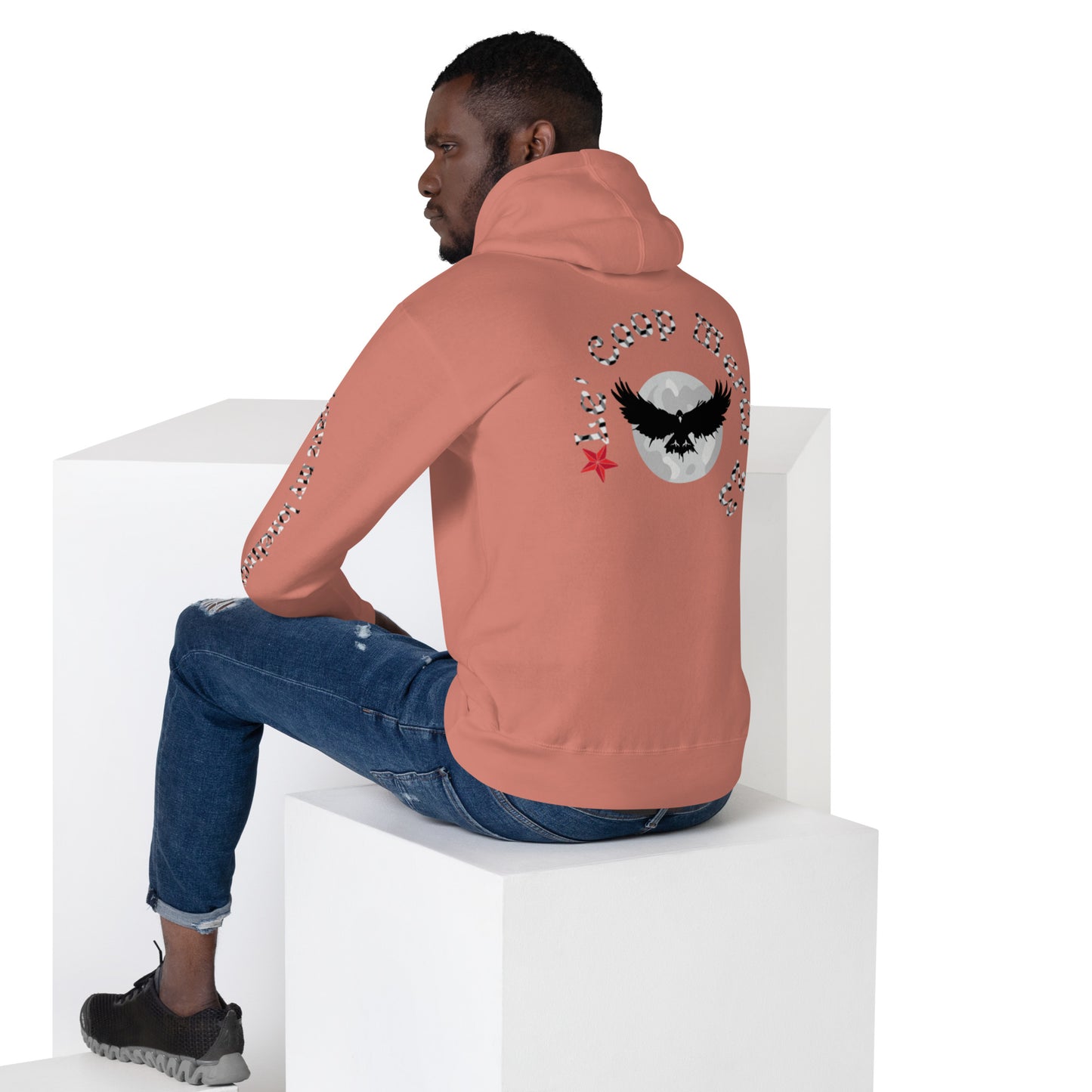 Poe Unisex Hoodie/created with kittl.com