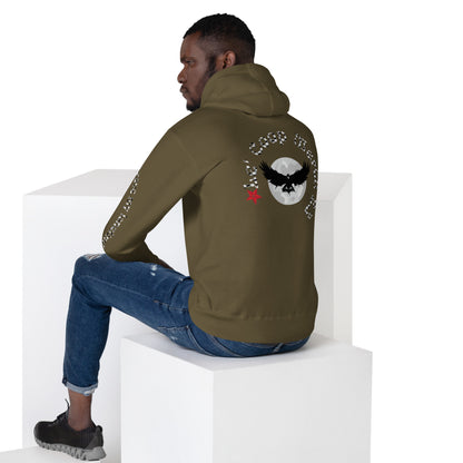 Poe Unisex Hoodie/created with kittl.com