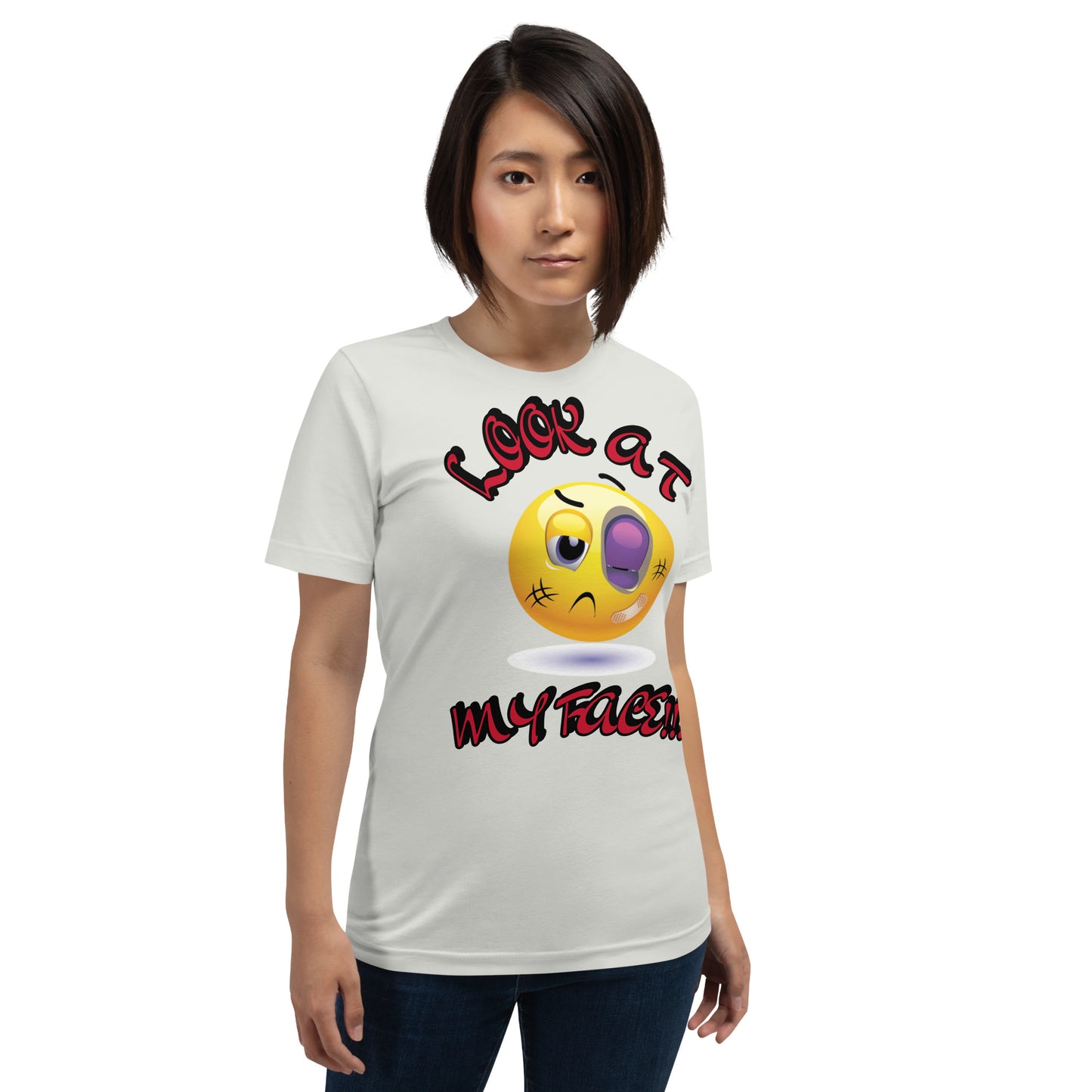 Look At My Face Unisex t-shirt