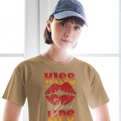 Kiss Your Lip's Women’s crop top