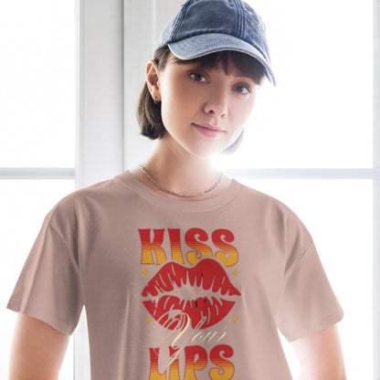 Kiss Your Lip's Women’s crop top