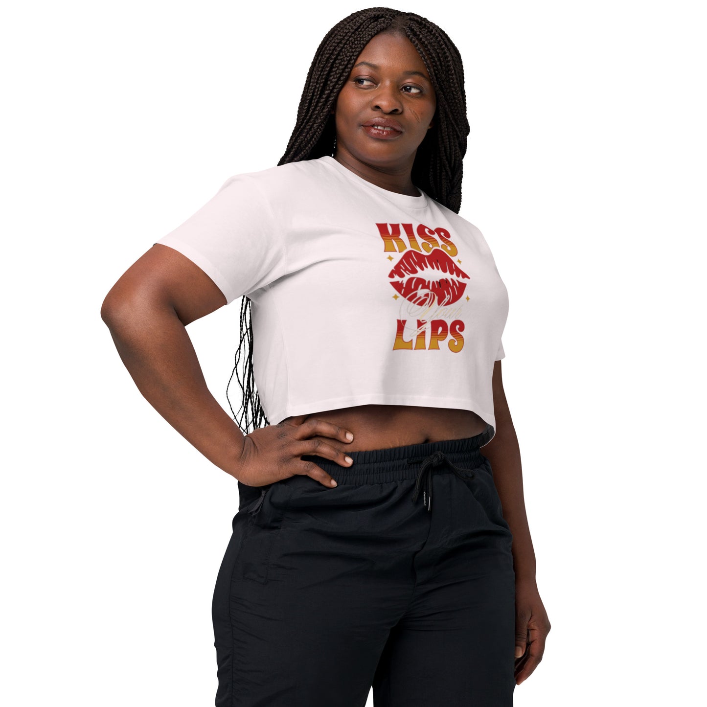 Kiss Your Lip's Women’s crop top