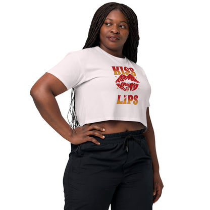 Kiss Your Lip's Women’s crop top