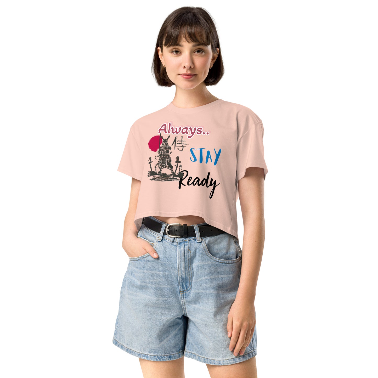 Always Stay Ready Women’s crop top