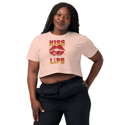 Kiss Your Lip's Women’s crop top