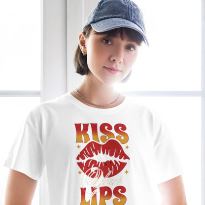 Kiss Your Lip's Women’s crop top