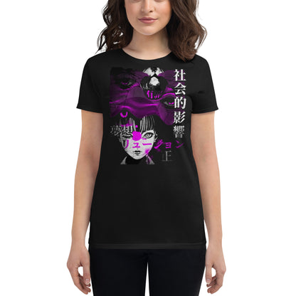 Anime Women's short sleeve t-shirt