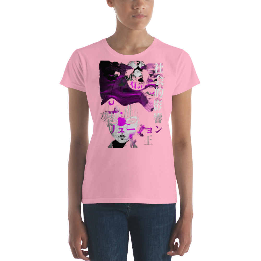 Anime Women's short sleeve t-shirt