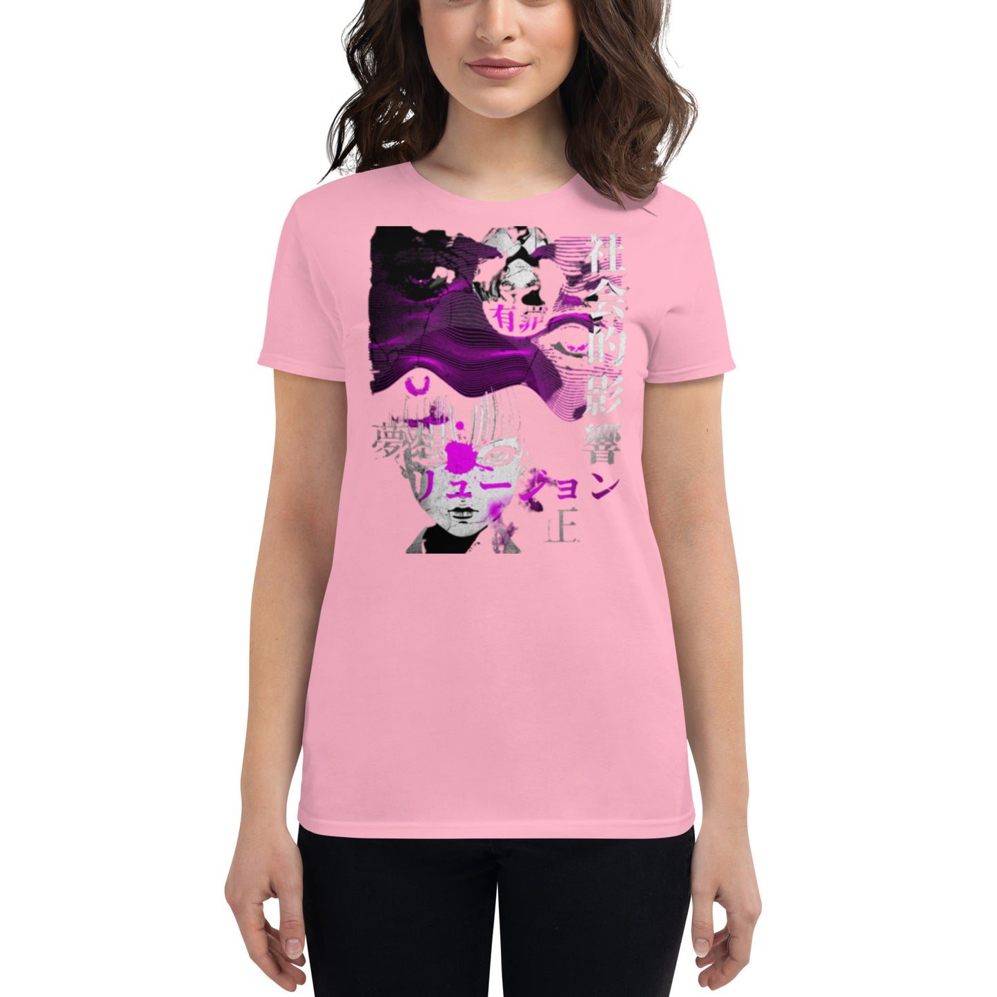 Anime Women's short sleeve t-shirt