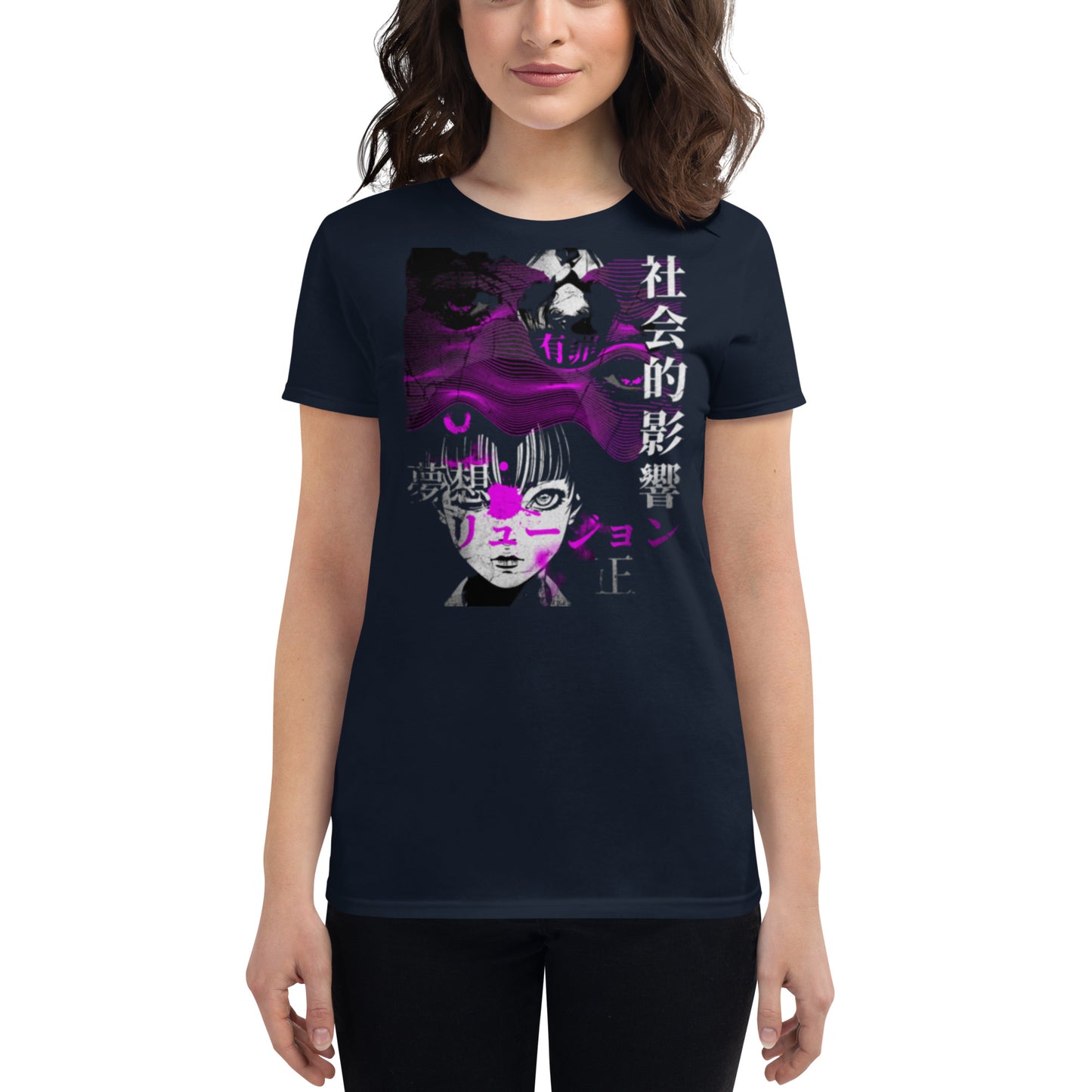 Anime Women's short sleeve t-shirt