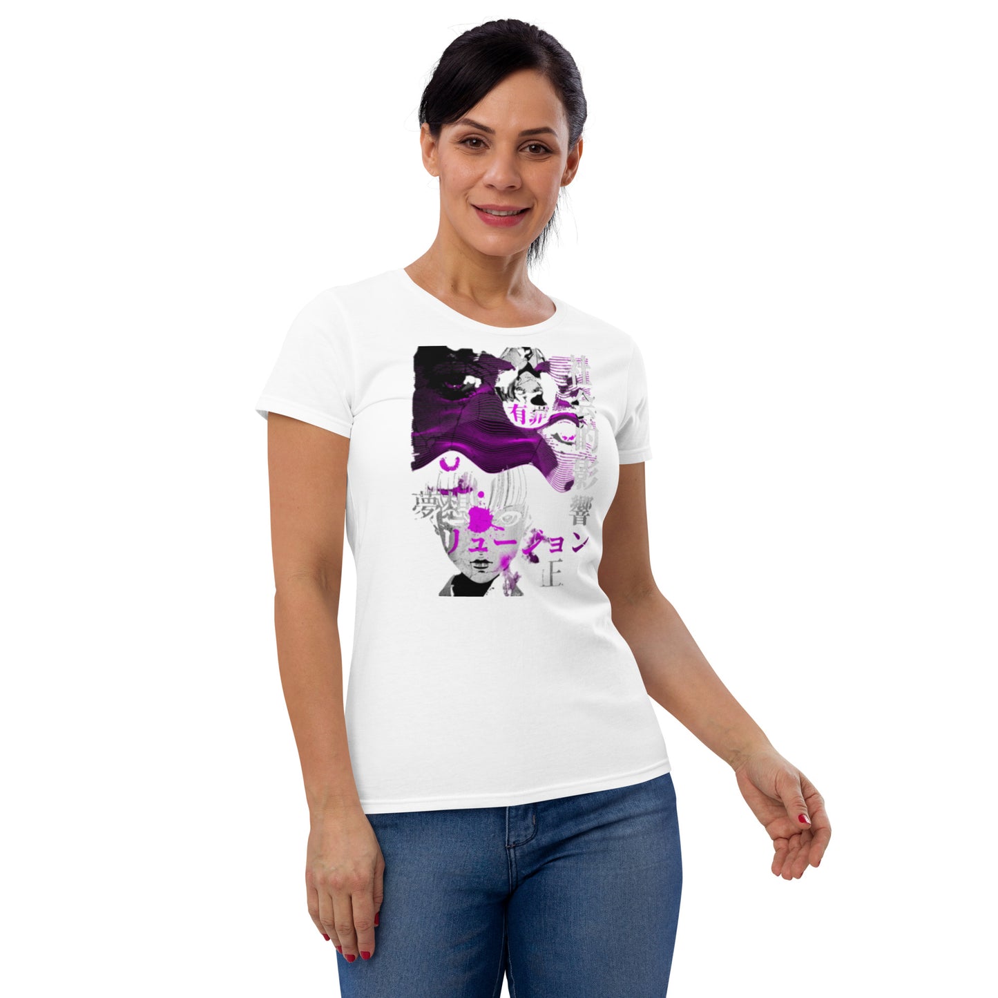 Anime Women's short sleeve t-shirt