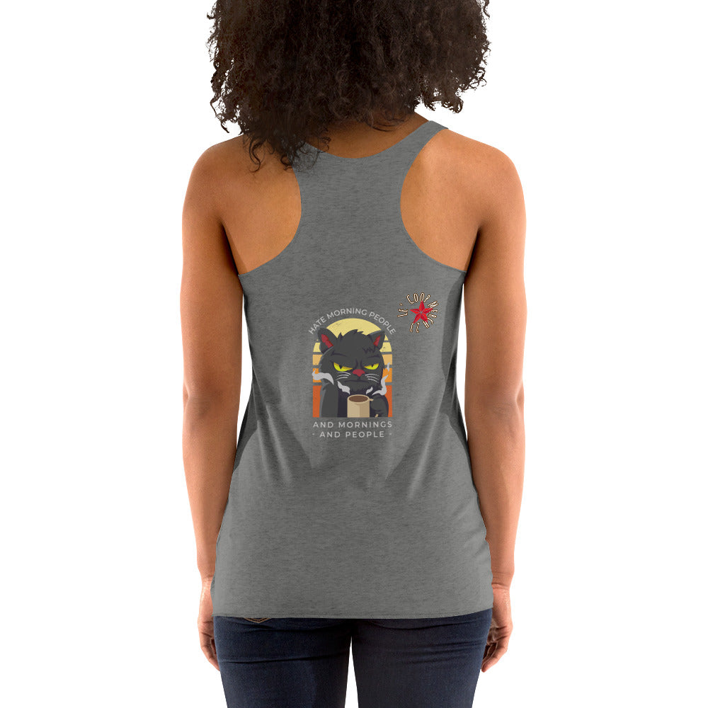 I'm Sorry...Women's Racerback Tank/created with kittl.com