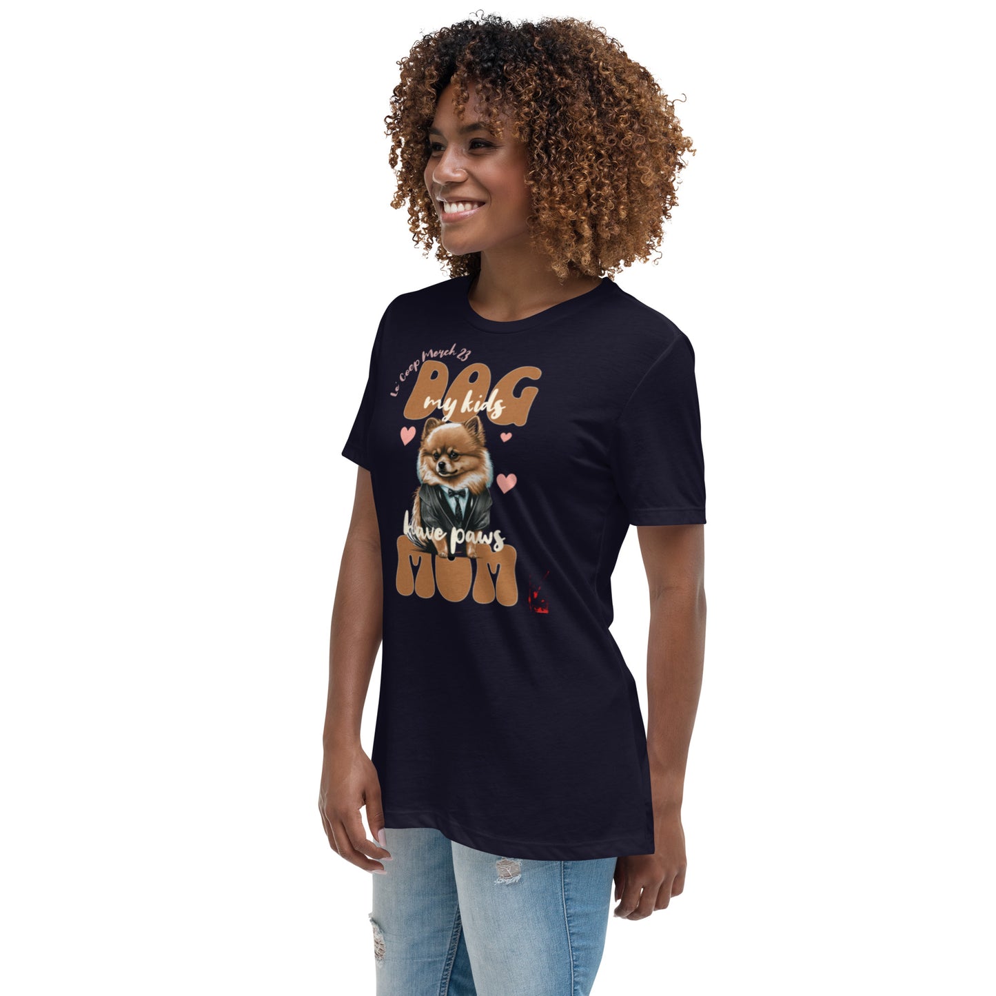 Dog Mom Women's Relaxed T-Shirt