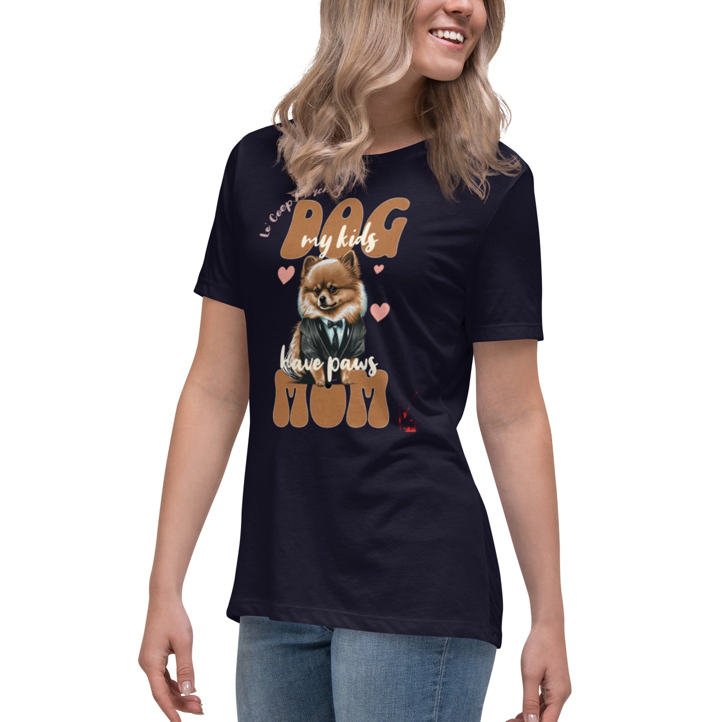 Dog Mom Women's Relaxed T-Shirt