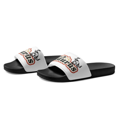 White Taurus Women's slides