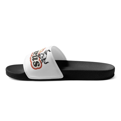 White Taurus Women's slides