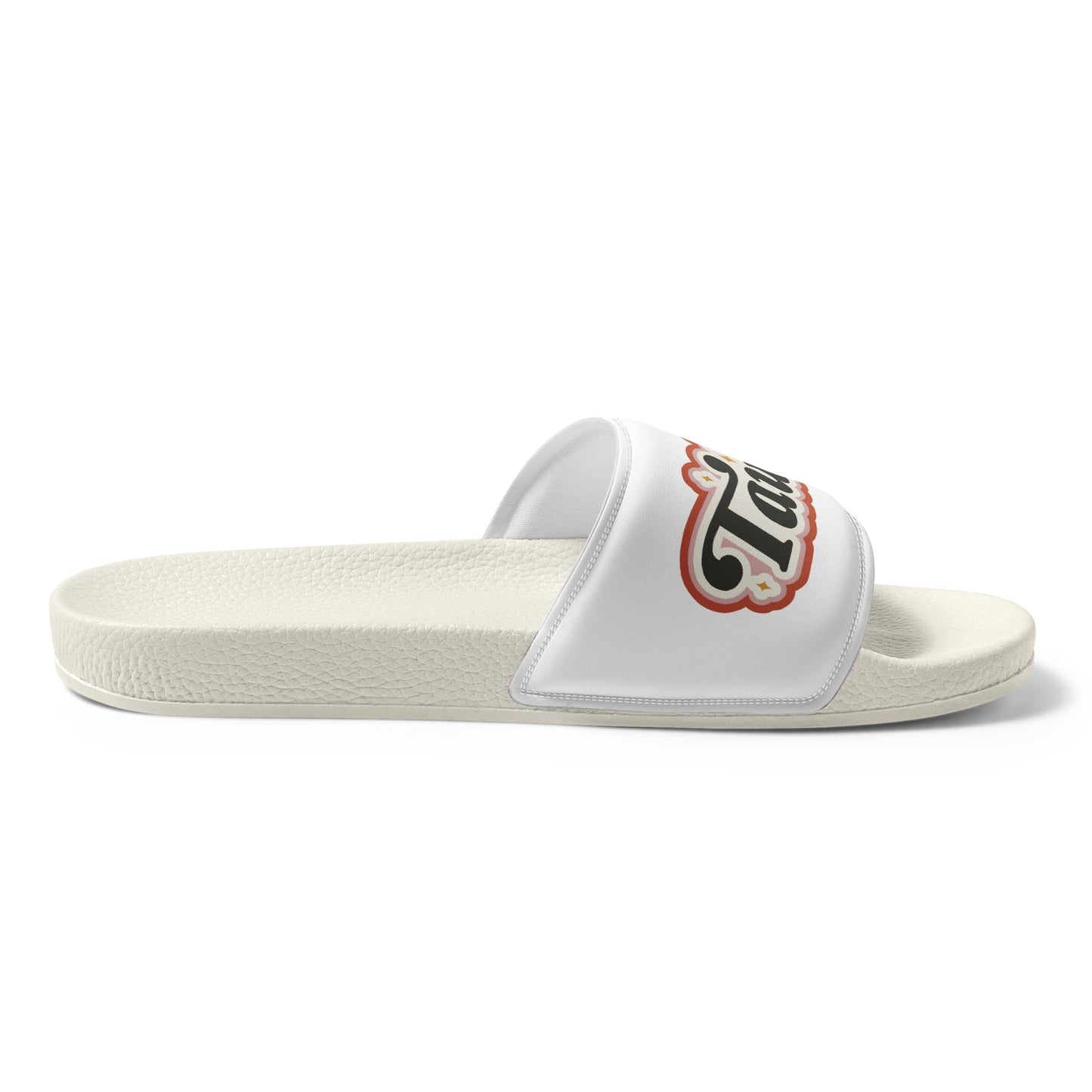 White Taurus Women's slides